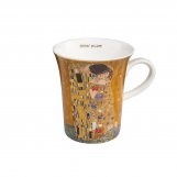 Gustav Klimt Der Kuss - Künstlerbecher. Zur Anzeige der Produktdetails bitte anklicken.