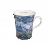 Claude Monet Seerosen mit Weide - Künstlerbecher. Zur Anzeige der Produktdetails bitte anklicken.