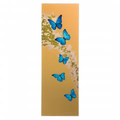 Joanna Charlotte Blue Butterflies - Magnettafel